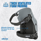 Sellstrom S96110 KneePro Ultra Flex III™ Heavy-Duty Articulating Knee Pads