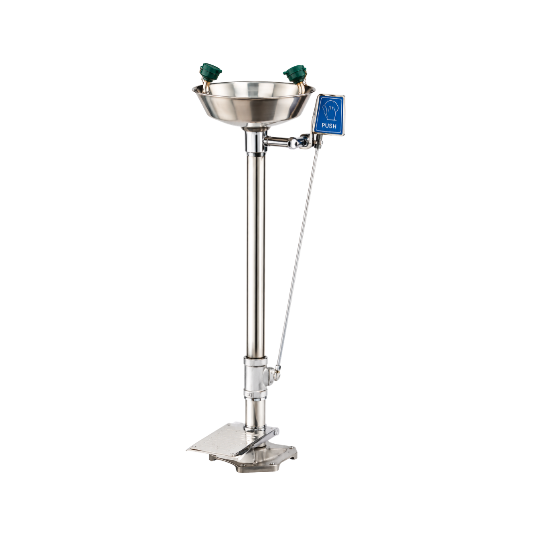 Sellstrom SentryWash® 90455 Series Pedestal Mounted Eye Wash Station