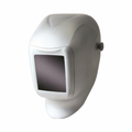 Sellstrom 24411 USA Silver Titan Welding Helmet with Silver Bezel | Premium Fixed Window Welding Helmet