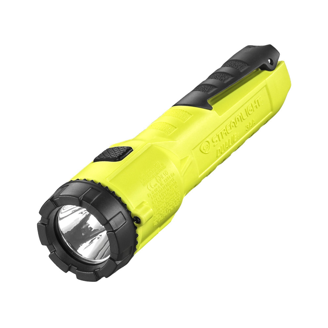 Streamlight 68750 Dualie 3AA Intrinsically Safe Flashlight | Dual-Beam Industrial Safety Flashlight