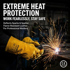 PMR Safety 16” Welding Gloves - A Grade