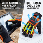 PMR High Impact Para Aramid Protective Gloves