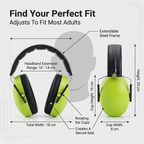PMR Safety Headband Type Earmuff