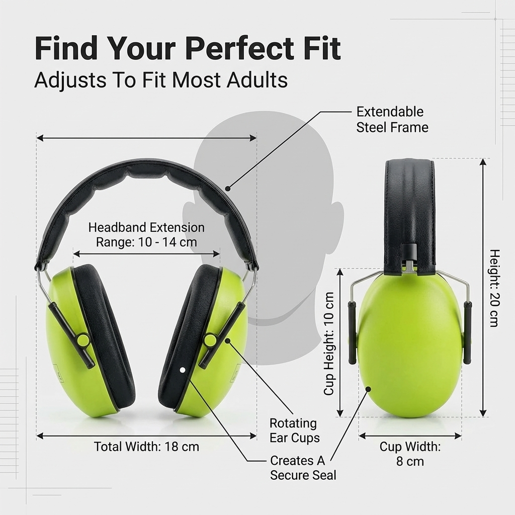 PMR Safety Headband Type Earmuff