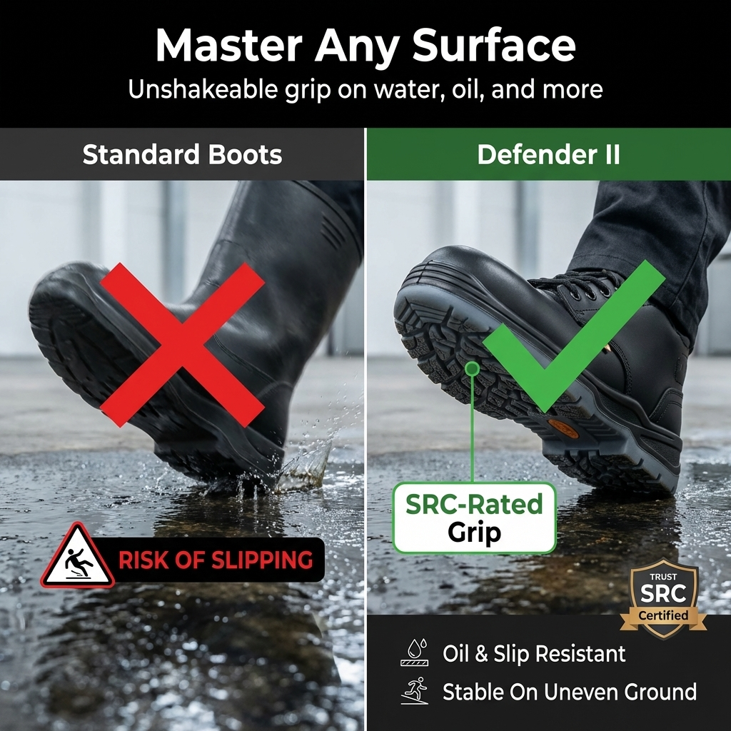 PMR SAFETY MEN'S 3 INCH DEFENDE R II L SAFEY SHOES