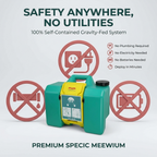 Portable Gravity Eyewash Station | 8 Gallon