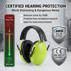 PMR Safety Headband Type Earmuff