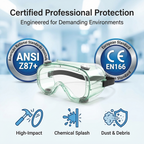 PMR Indirect Vent Safety Goggles