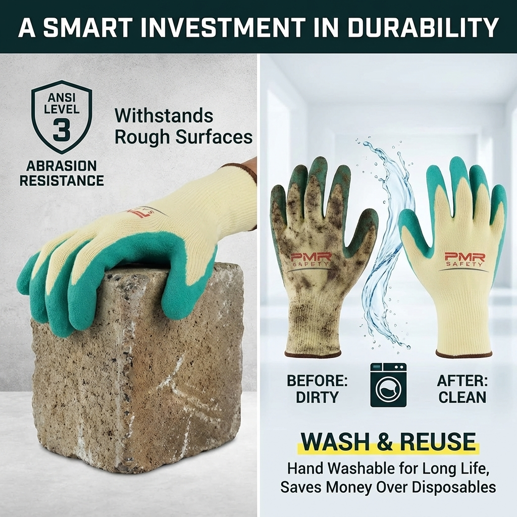 PMR Safety Palm Coated Safety Gloves