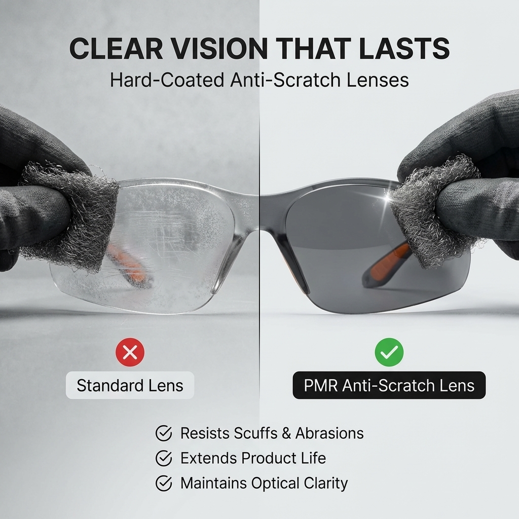 PMR Safety Protective Glasses, Clear