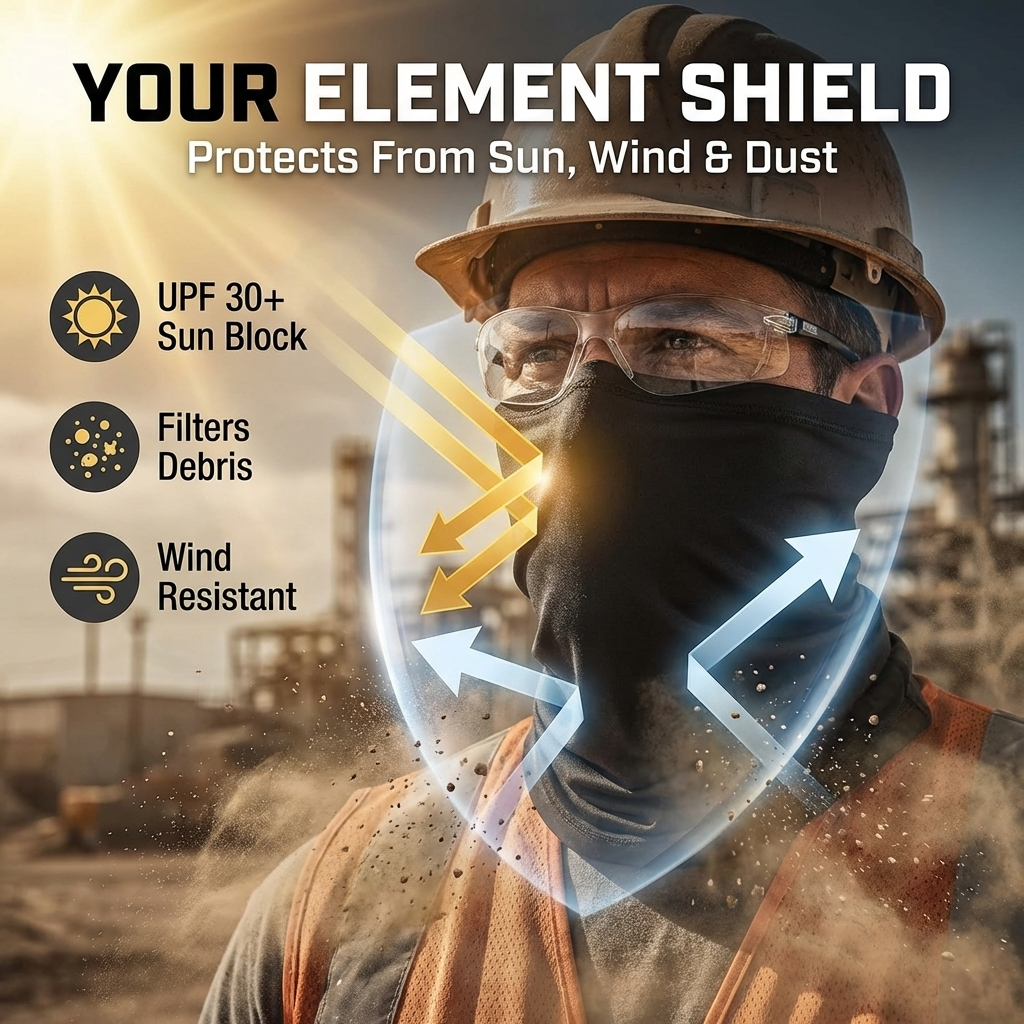 wicking & cooling neck gaiter