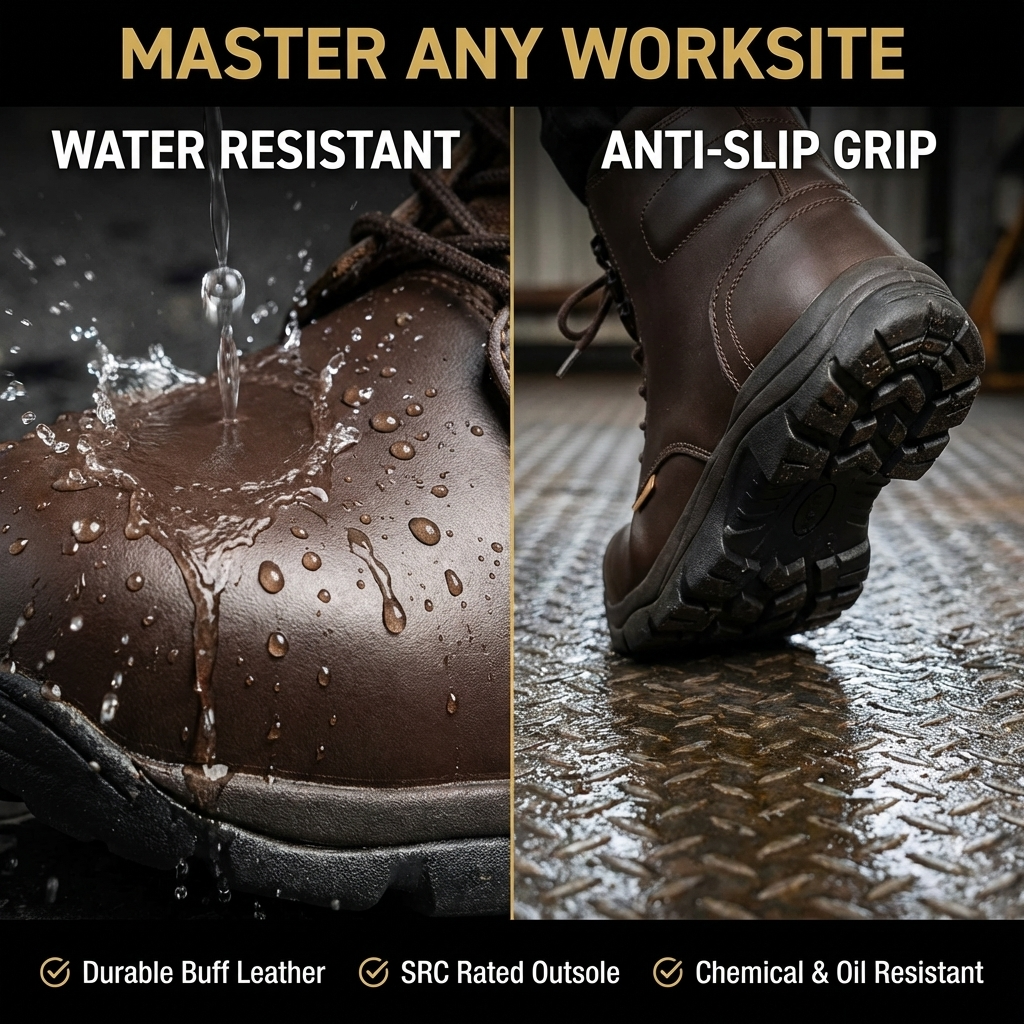 MEN'S 6 INCH DEFENDER SAFETY SHOES