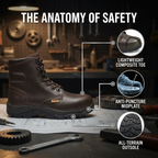 MEN'S 6 INCH DEFENDER SAFETY SHOES