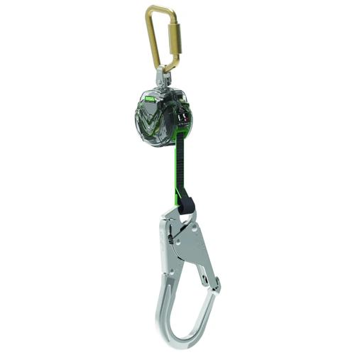 MSA V-TEC™ Mini Personal Fall Limiter 6 ft 63011-00A | Single-Leg Retractable Lanyard